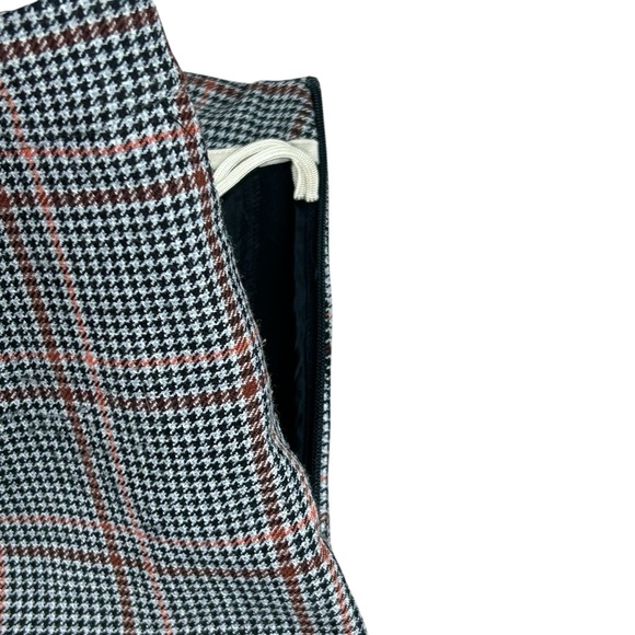Aritzia Wilfred Kick Flare Plaid Pant Sz. 2 Houndstooth Preppy Academia OldMoney - Picture 13 of 16